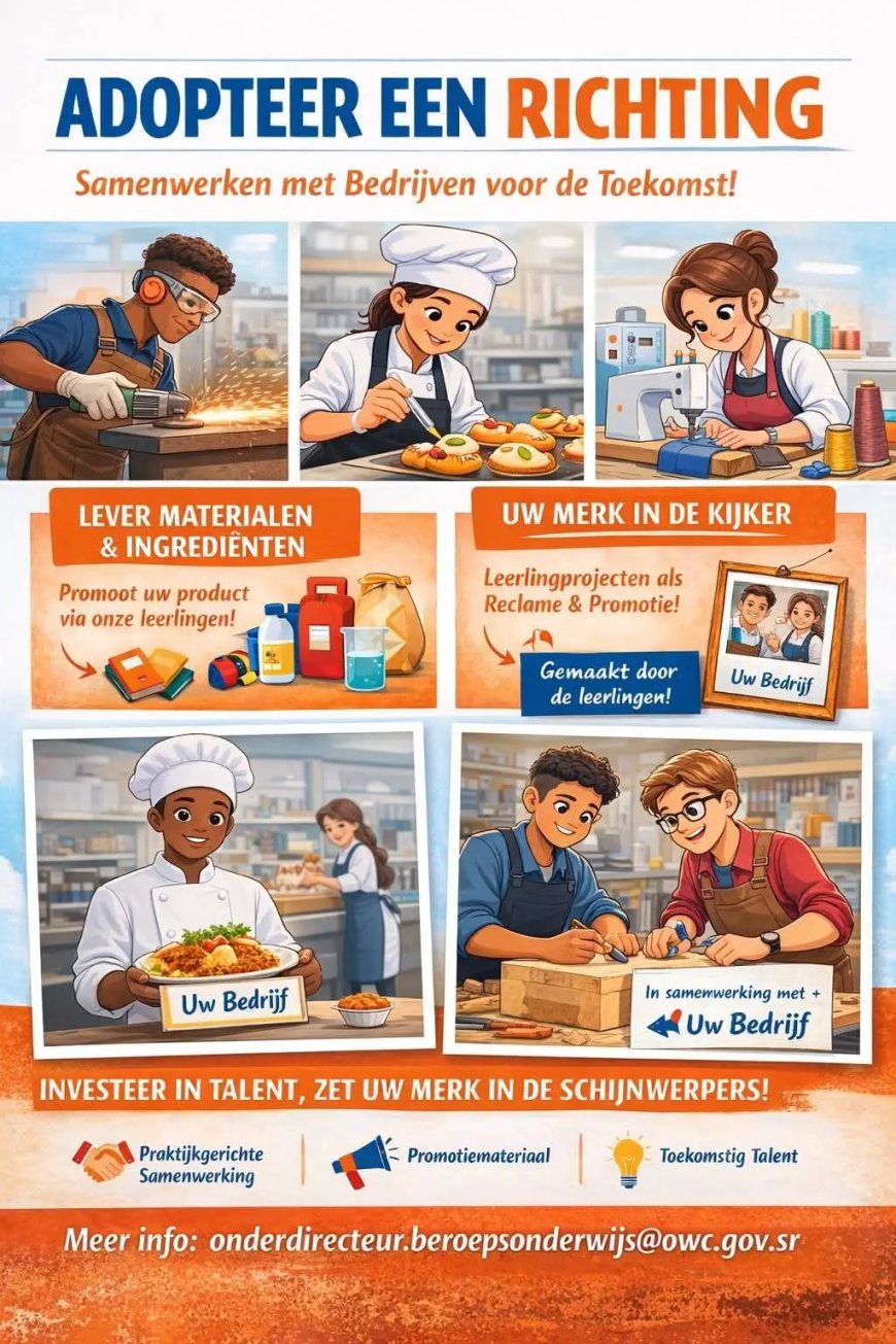 Verbreding samenwerking beroepsonderwijs en bedrijfsleven: adopteer een richting binnen het L