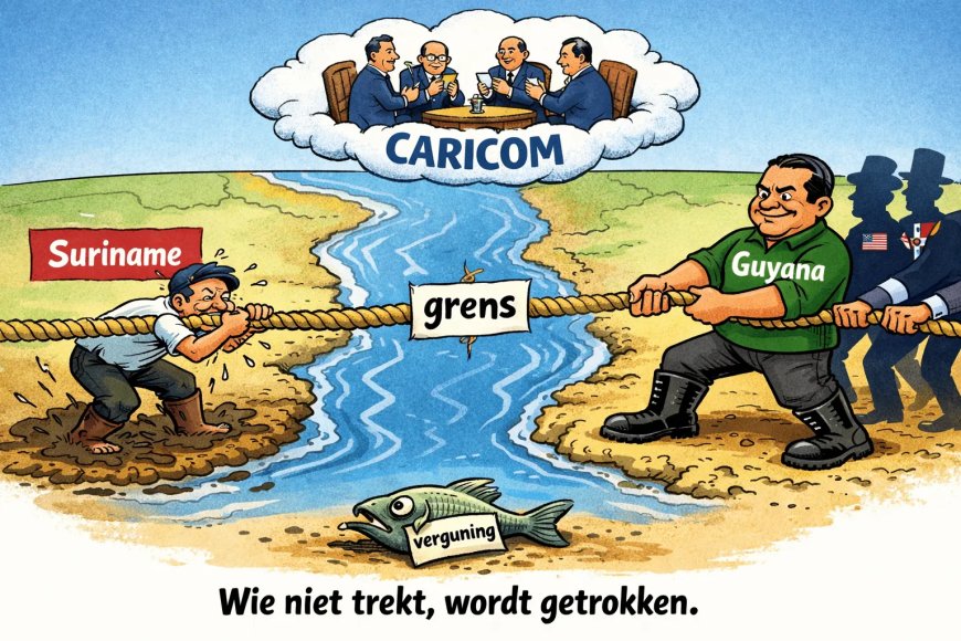 Corantijnrivier te koop: wie biedt meer ?