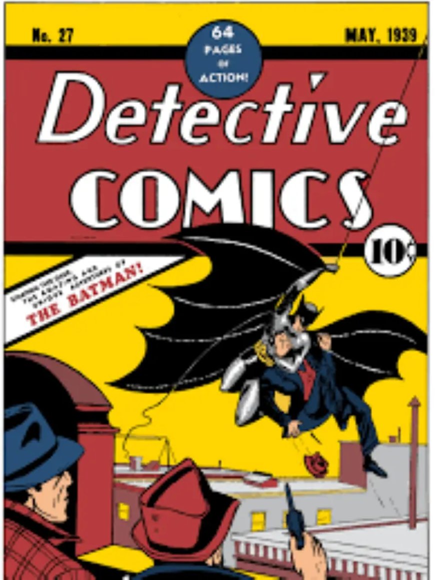 Weetje van de dag – Vandaag in 1939: Batman maakt zijn debuut in stripboeken