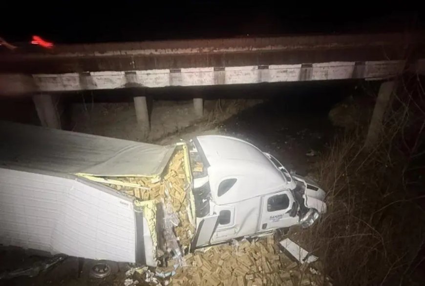 Opmerkelijk – Verongelukte vrachtwagen met tofu zorgt voor stankoverlast in plaatsje in Misso