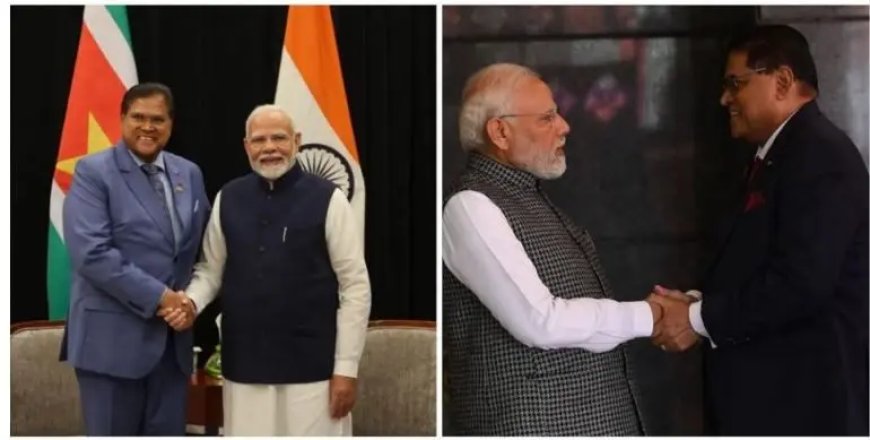 Modi reageert op overlijden Santokhi