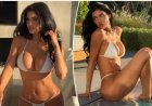 Kylie Jenner toont opvallende bikinilook