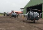 Legerhelikopters Suriname gesignaleerd in de lucht