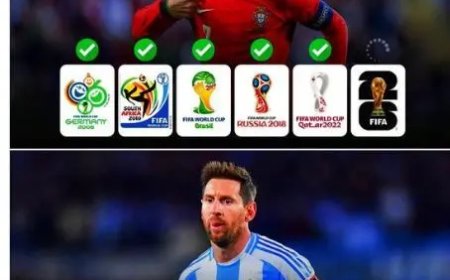 RONALDO EN MESSI OP WEG NAAR HISTORIE MET ZES WK-DEELNAMES