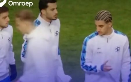 BOSNIË WEIGERT HANDDRUK MET ISRAËL BIJ DUEL