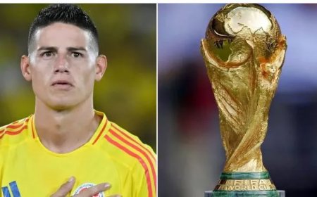 Toekomst James Rodríguez onzeker richting WK 2026