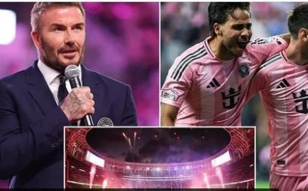 Messi en beckham openen nieuw stadion inter miami