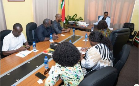 Minister Huur bespreekt samenwerking met internationale delegatie over duurzame landbouw