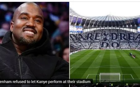 Tottenham weigert optreden kanye west