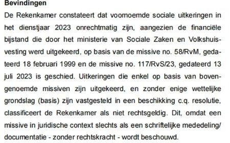 Rekenkamer onderzoekt sociale bijstand: tekortkomingen in rechtmatigheid vastgesteld