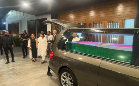 Uitvaart oud-president Chan Santokhi