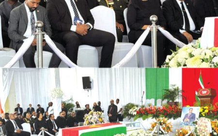 Samenleving neemt massaal afscheid van ex-president Santokhi