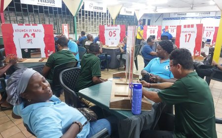 Kampoes winnen met centuryscore in troefcallcompetitie