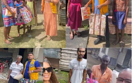 Lions Club Wanica ondersteunt kwetsbaren met 40 voedselpakketten