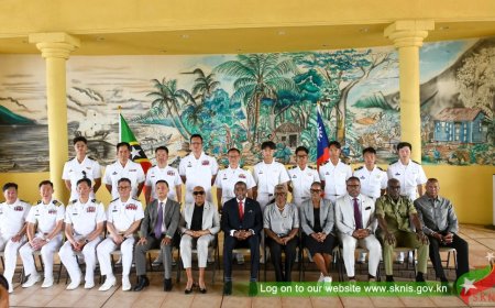 Taiwanse marine bezoekt St. Kitts en Nevis na 23 jaar