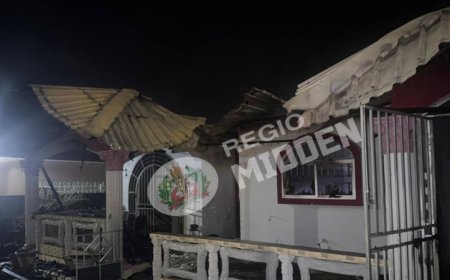 Inboedel verwoest na brand in slaapkamer, gezin ongedeerd