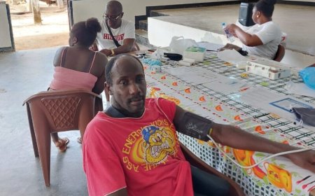 Gezondheidswerkers organiseren medische dag in Botopasi