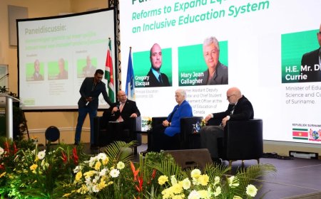 Onderwijs sleutel voor toekomst Suriname