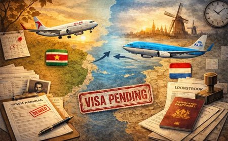 Column: De laatste ontmoeting die misschien niet komt; kille visumprocedure