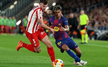 Atlético schakelt Barcelona uit in Champions League