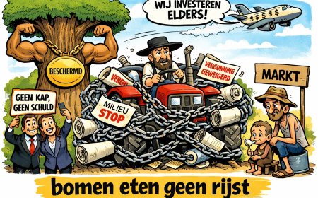 Ontbossing is misdaad, honger is beleid