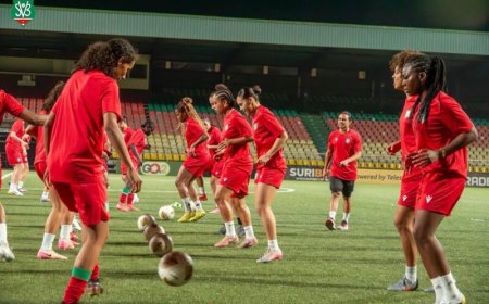 Nationale vrouwenvoetbalselectie volledig lokaal tegen Belize