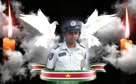 Waardig afscheid voor omgekomen aspirant-agent Nurmohamed