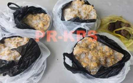 Twee verdachten te Burnside opgepakt met in hun bezit 10 kilo kwie-kwie eieren en 4 kwie-kwie