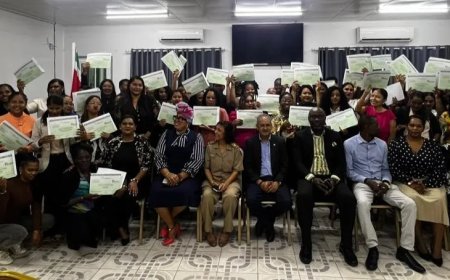 Nickerie versterkt arbeidsmarkt met training Customer Experience