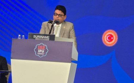 Gajadien pleit bij IPU voor toekomstperspectief jongeren en integrale aanpak crises