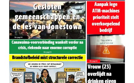 Dagblad Suriname, woensdag 22 april 2026