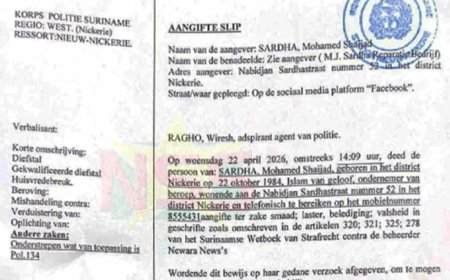 Reparatiebedrijf Sardha doet aangifte tegen 'Newara' om vermeende facturen Canawaima