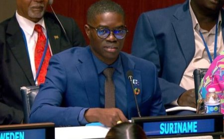 Suriname pleit bij VN voor koppeling bevolking en duurzame ontwikkeling