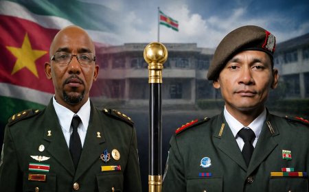 Wisseling van bevel: generaal Kioe A Sen draagt stokje over aan generaal Labadie – “Hij is to