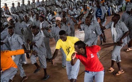 Dansen ondanks alles: hoop achter gevangenismuren