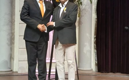 Koninklijke onderscheiding voor Lachman Soedamah in Amsterdam