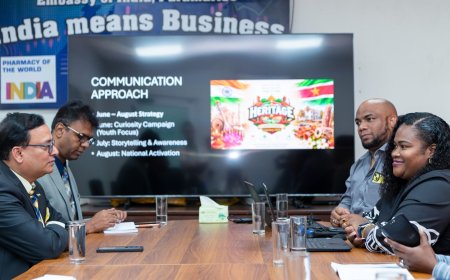 Suriname en India versterken samenwerking rond Heritage Month