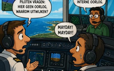 GEEN OORLOG, WEL PANIEK