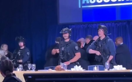 Schoten bij gala in Washington: Trump ongedeerd na aanvalspoging