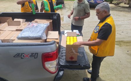 lions club parwani brengt hygiëne naar zorginstellingen