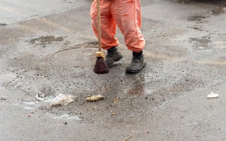 De schoonmaker die onzichtbaar werk verricht