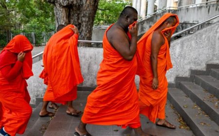 22 Sri Lankaanse monniken aangehouden met 110 kilo cannabis op luchthaven