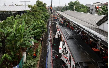 Trein botsing bij jakarta eist levens en veroorzaakt chaos