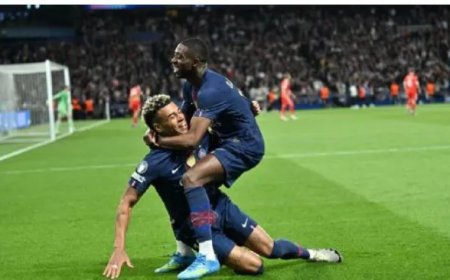 Psg en bayern leveren spektakelstuk met negen doelpunten