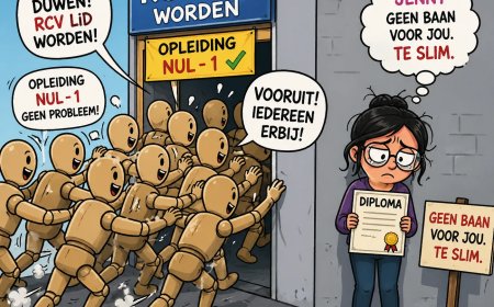 Diploma? Afgekeurd. Duwkracht? Aangenomen.