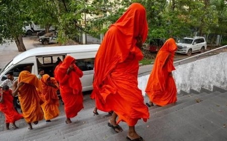 22 Sri Lankaanse monniken opgepakt met 110 kilo cannabis op luchthaven