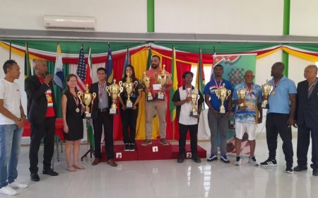 Braziliaan Silva pakt Pan-Am dubbelslag, Salarbaks beste Surinamer