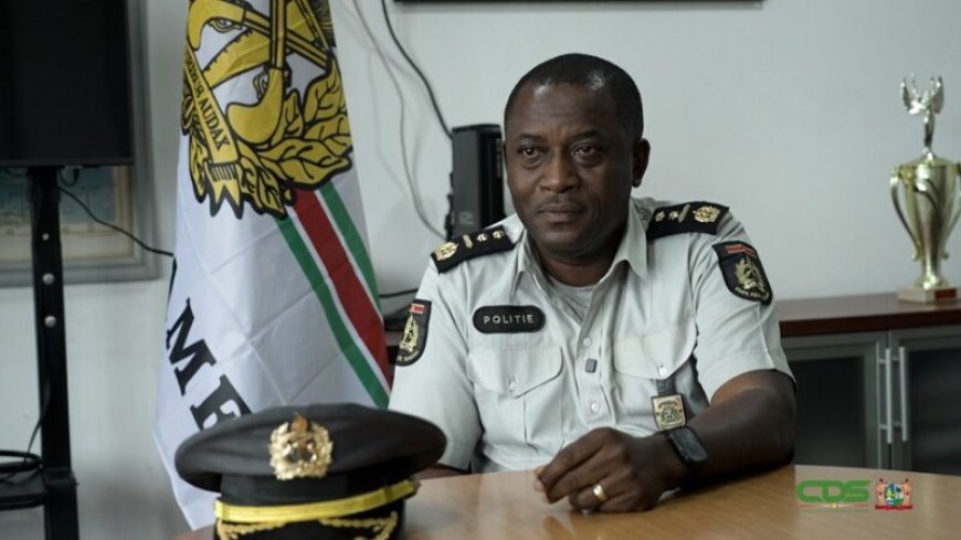 Waarnemend korpschef Melvin Pinas droomt van stabiele en moderne politieorganisatie