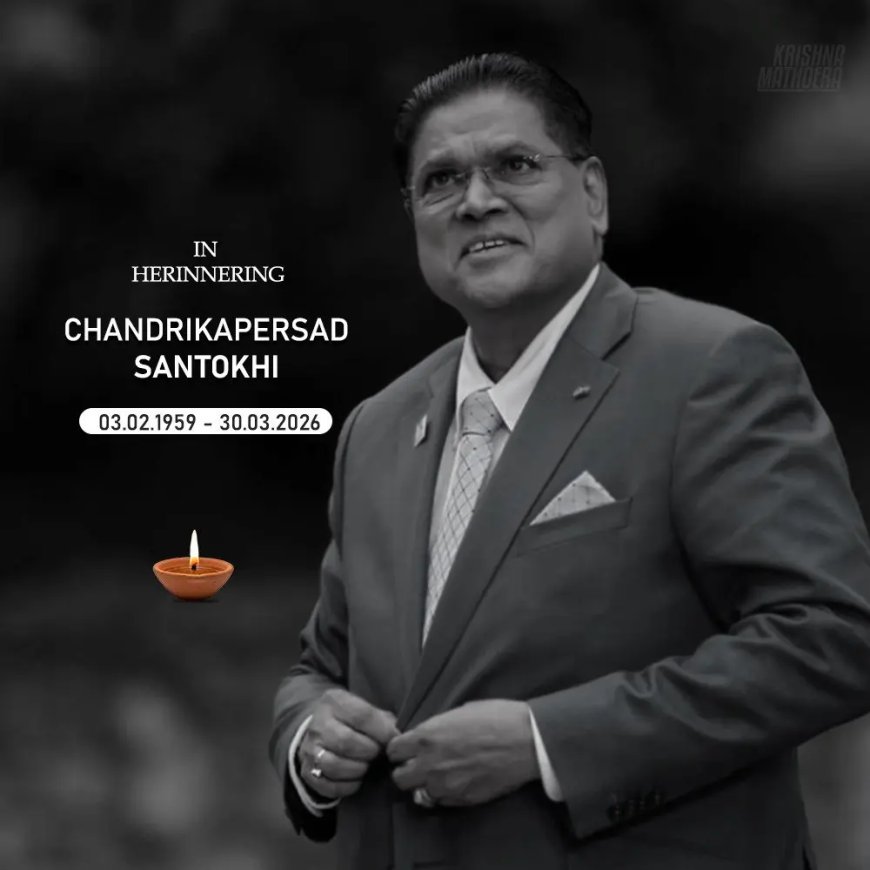 Staatscrematie Santokhi 7 april