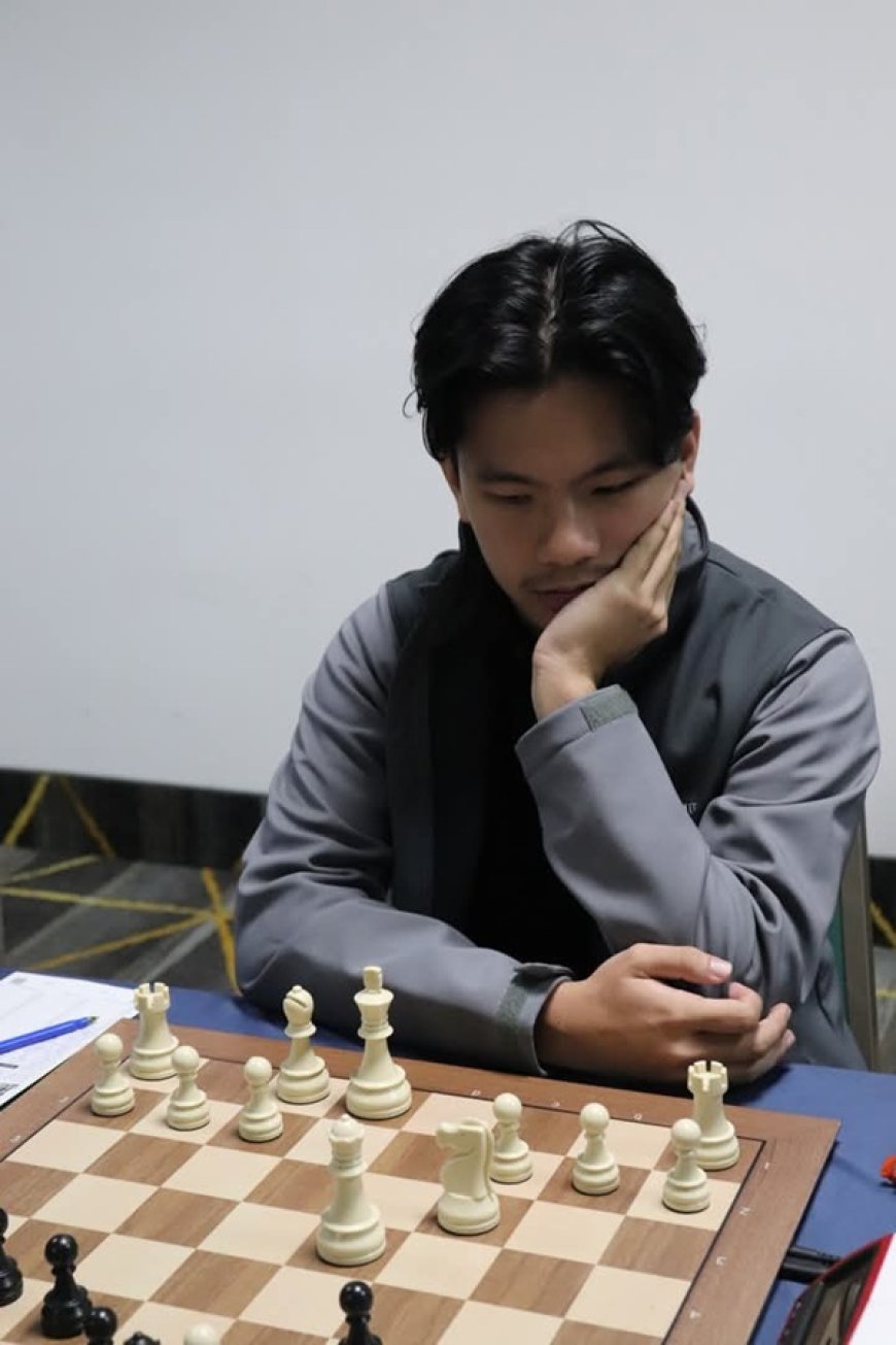 Jason Yeung valt buiten prijzen na pijnlijk verlies op slotdag CAC-schaakkampioenschap